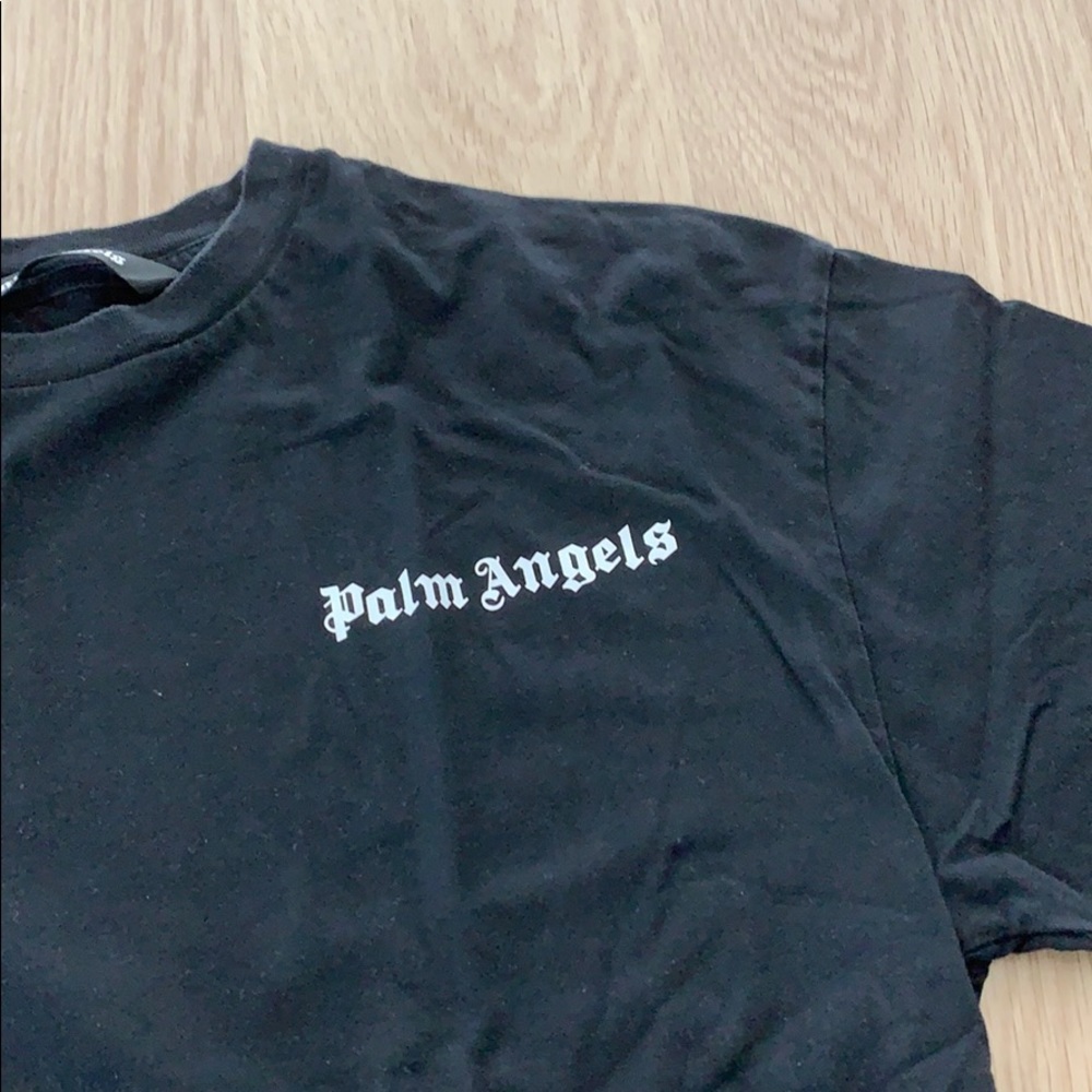 Palm Angels basic logo tee - Picture 4 of 7